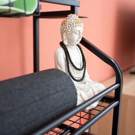 Design Yogaloft Mit Fitnessgeraeten - Waschmaschine - Einzelgarage